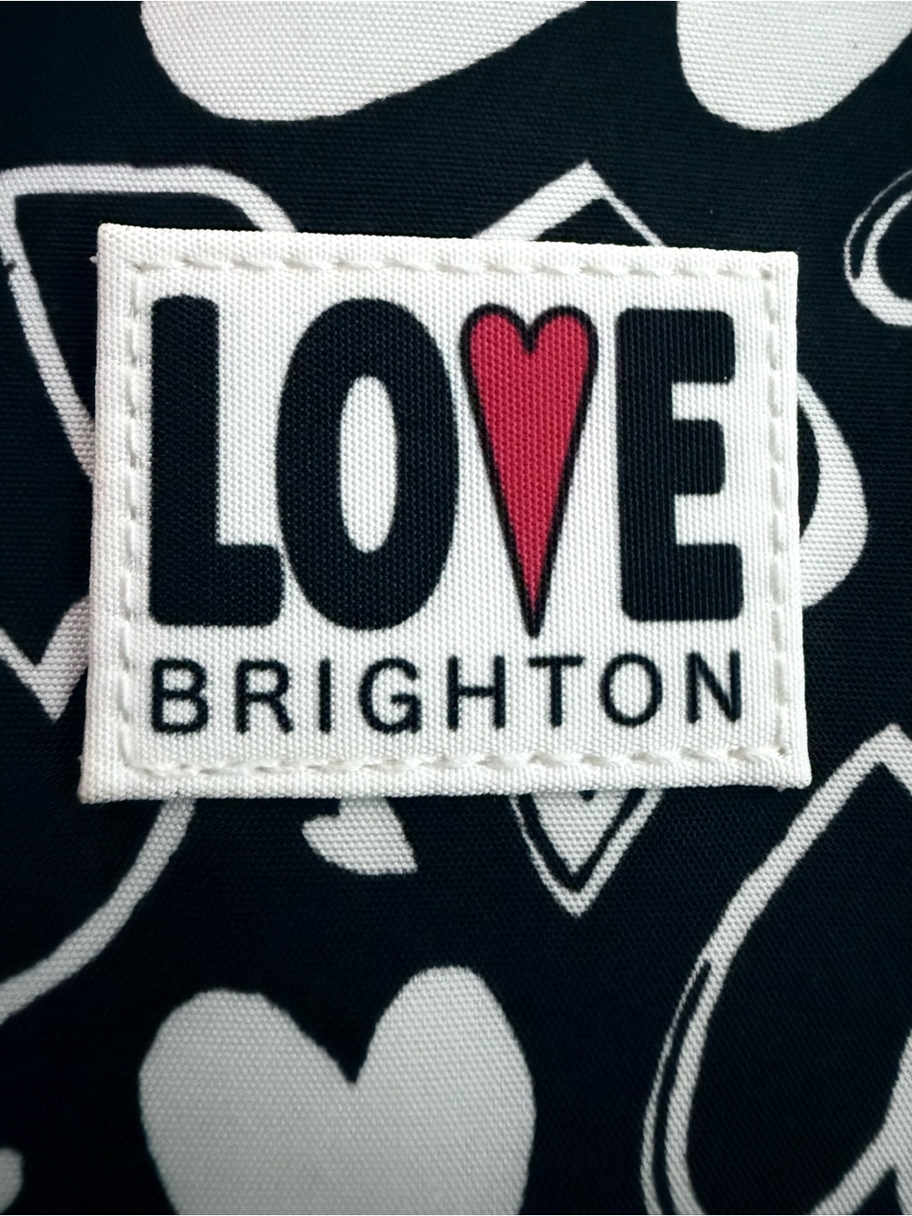 Brighton Endless Love Hearts Backpack Limited Edition School Travel Designer New - Picture 7 of 15